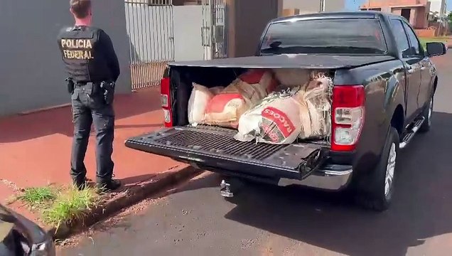 PF desmantela organização criminosa de agrotóxicos contrabandeados