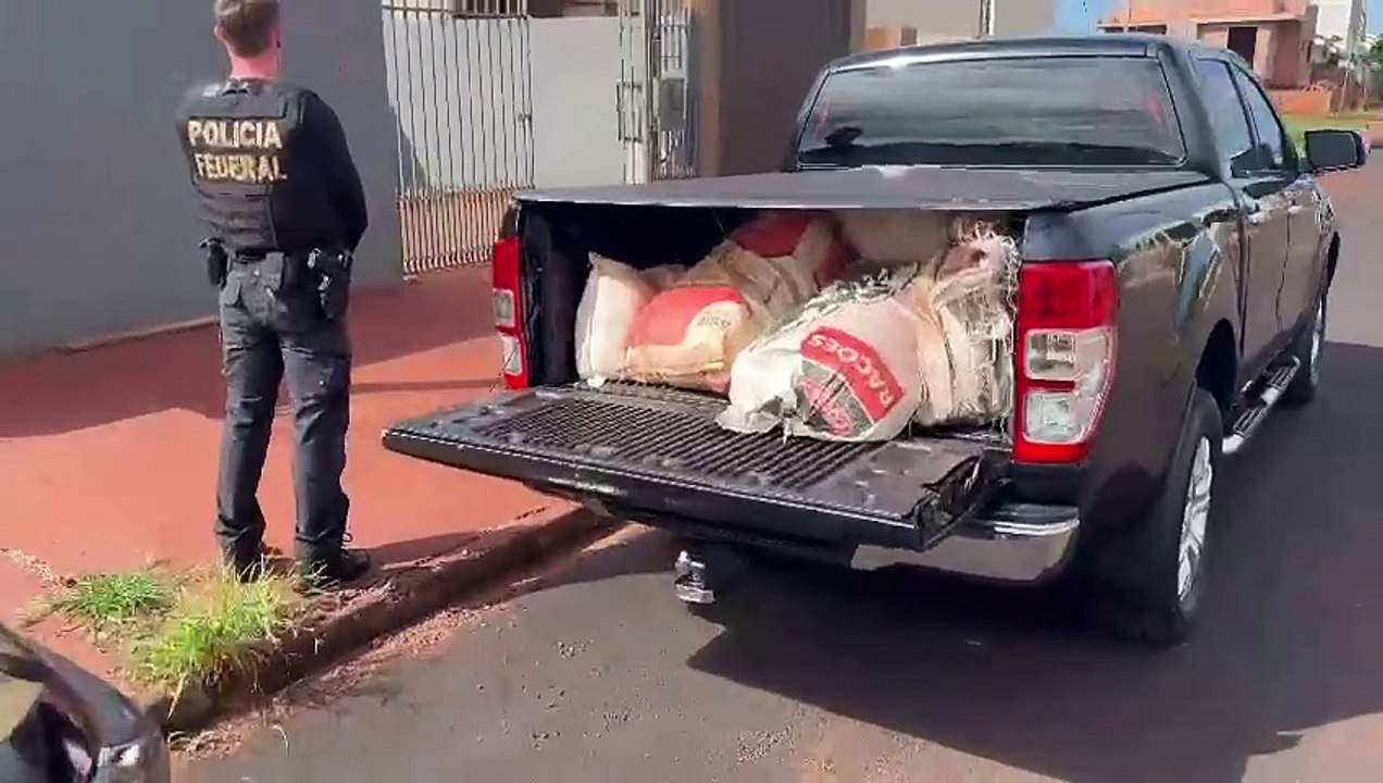 PF desmantela organização criminosa de agrotóxicos contrabandeados