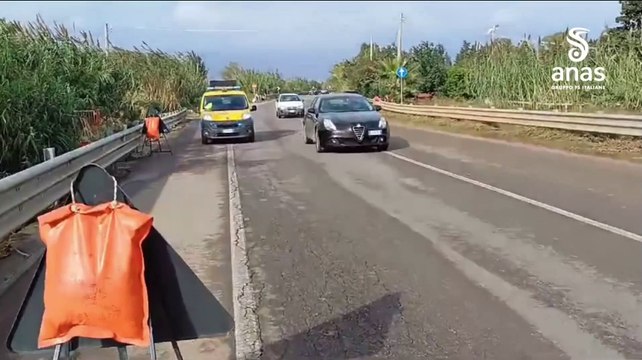 RIAPERTA LA STRADA STATALE 18 'TIRRENA INFERIORE' A LAMEZIA TERME IN PROVINCIA DI CATANZARO