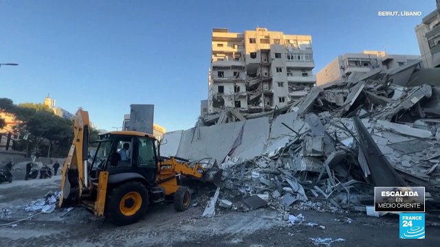 Líbano evalúa daños de ataques israelíes contra banca vinculada a Hezbolá