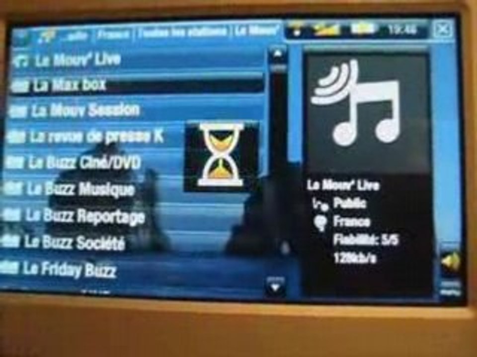 Test vidéo Plug-in WebTV/WebRadio