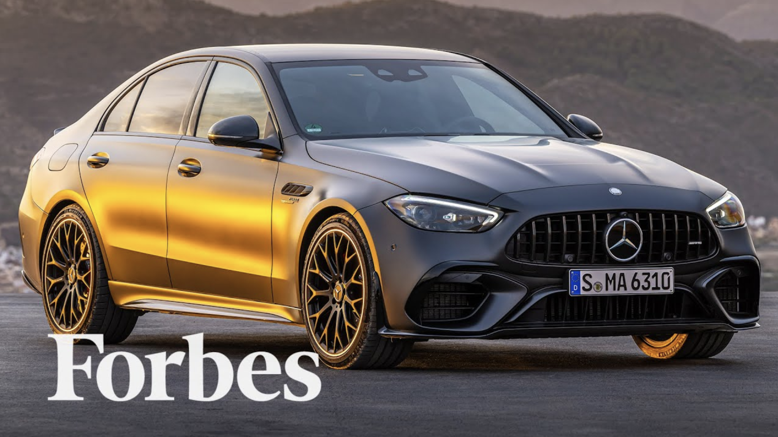 The Ultimate Hybrid Super Sedan: 2024 Mercedes-AMG C 63 S E Performance Featured on Forbes Cars & Bikes