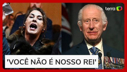 Senadora australiana interrompe discurso de rei Charles III em protesto