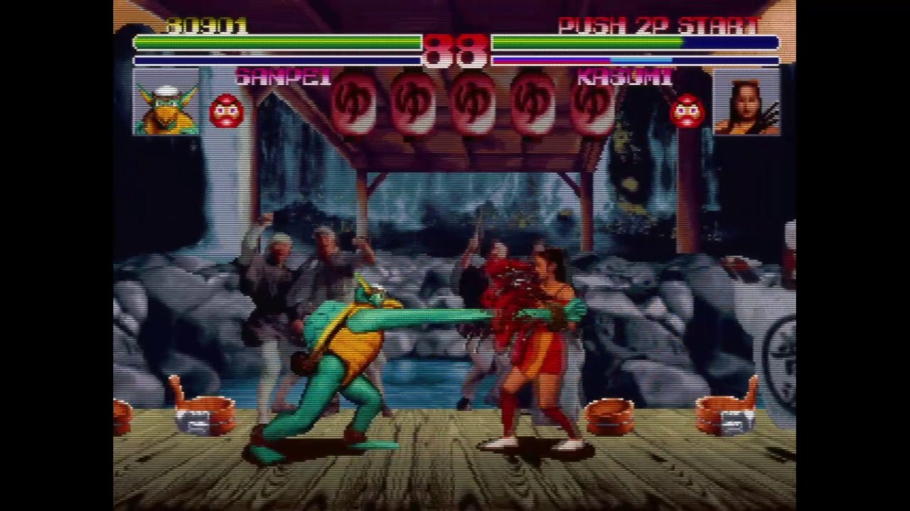 Blood Warrior (M.A.M.E) Arcade Gameplay