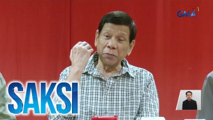 FPRRD, hindi makakadalo sa Quad Comm hearing bukas pero handang pumunta sa mga susunod na pagdinig | Saksi