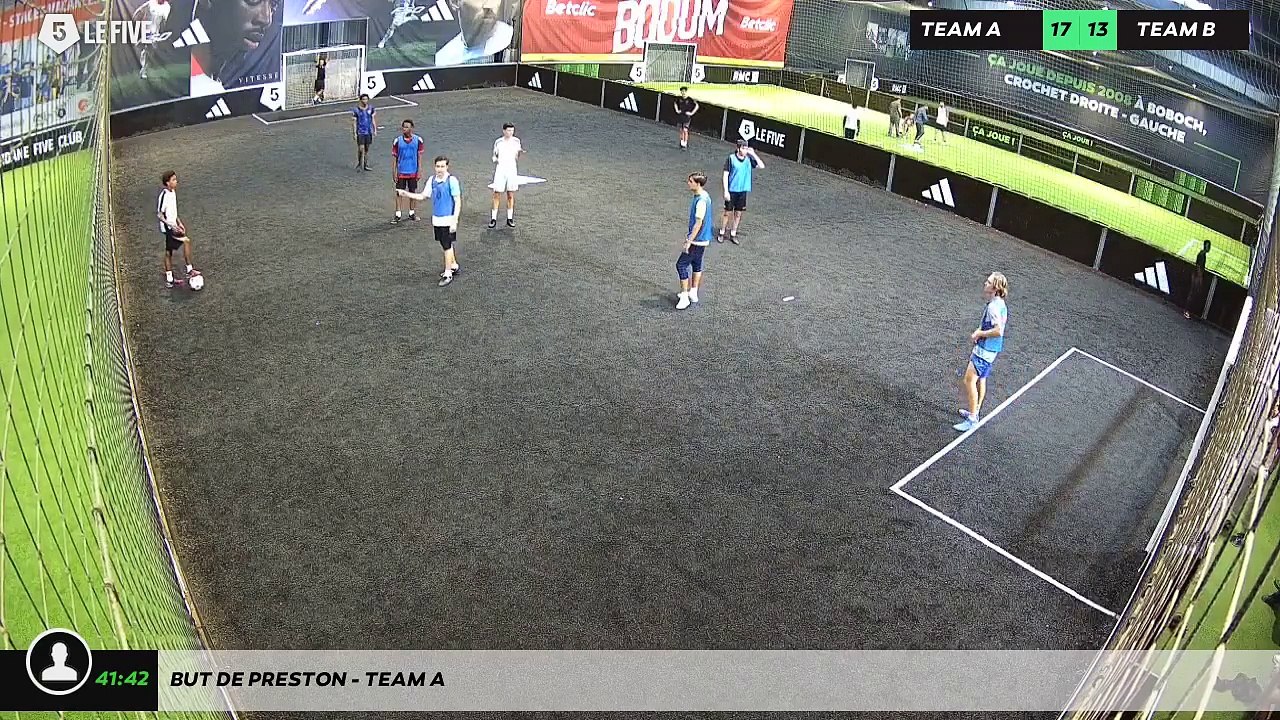 But de Preston - Team A
