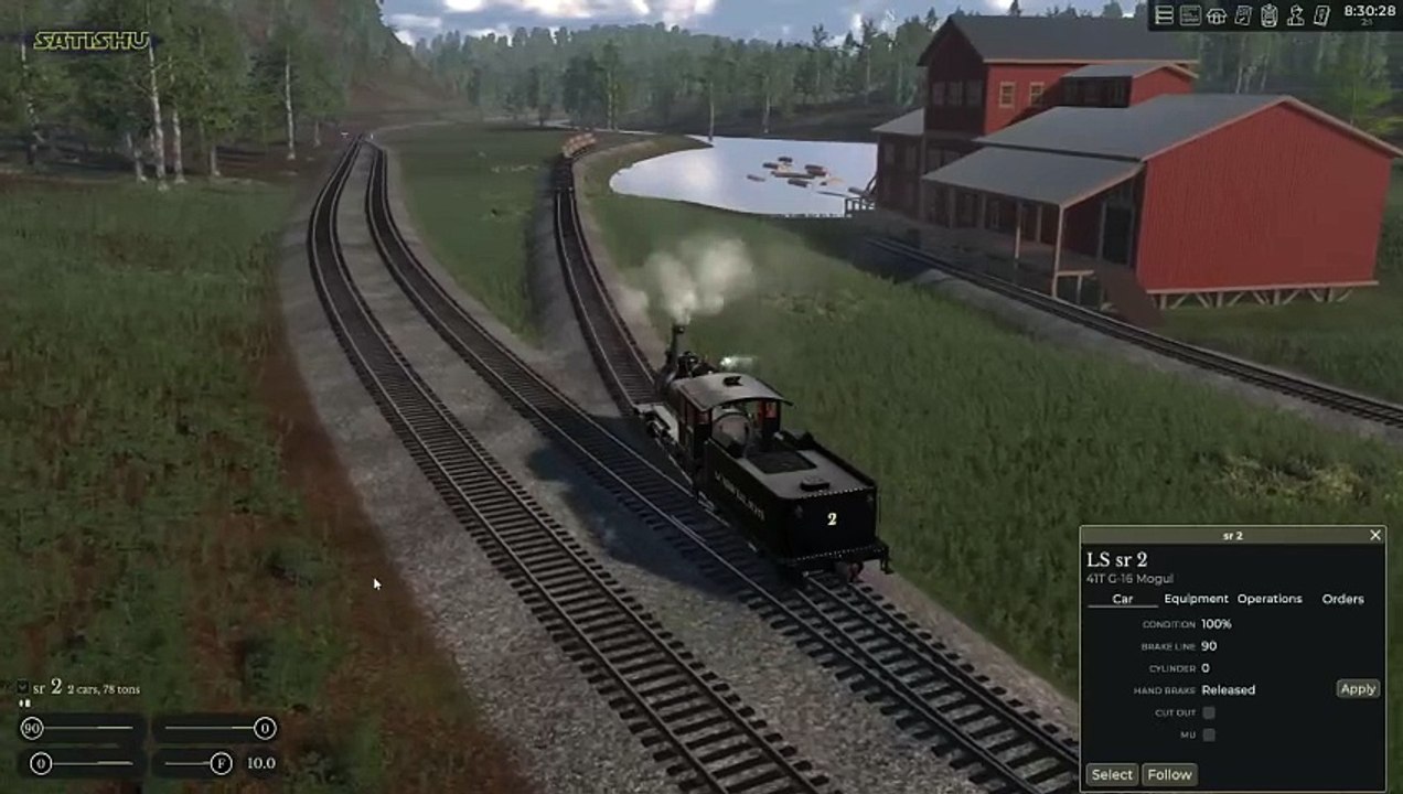 Am zweiten Morgen gibt es die zweite Lokomotive. | Railroader | Ep. 8