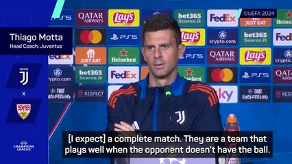 Motta predicts tough game against struggling Stuttgart