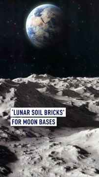 China to test 'lunar soil bricks' in space for future moon base construction