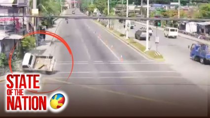 Multicab, tumigilid; mag-anak na sakay nito, nakaligtas | SONA