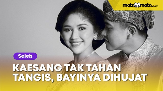 Imbas Erina Gudono Pamer Gaya Hidup Mewah, Kaesang Tak Kuasa Tahan Tangis saat Bayinya Ikut Dihujat