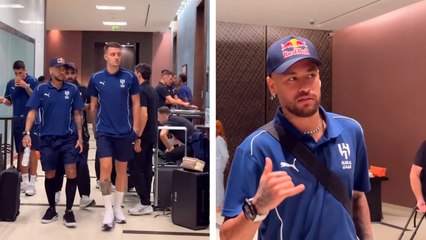 Neymar Jr. está de regreso poco más un año después de su lesión y así llega junto al Al-Hilal