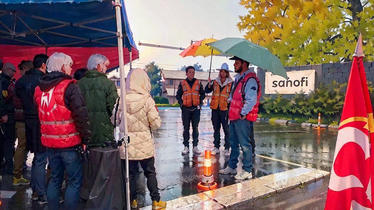 Mobilisation continue des salariés de Sanofi malgré la vente de Doliprane