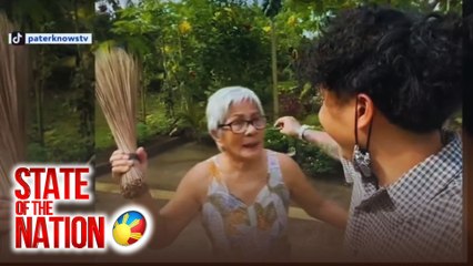 Apo na sinorpresa ang lola na 10 taon niyang hindi nakapiling, napagkamalang magnanakaw | SONA