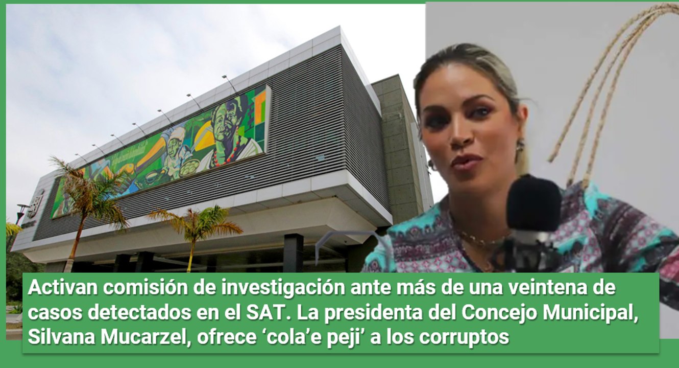 Con 'cola'e peji' para los corruptos