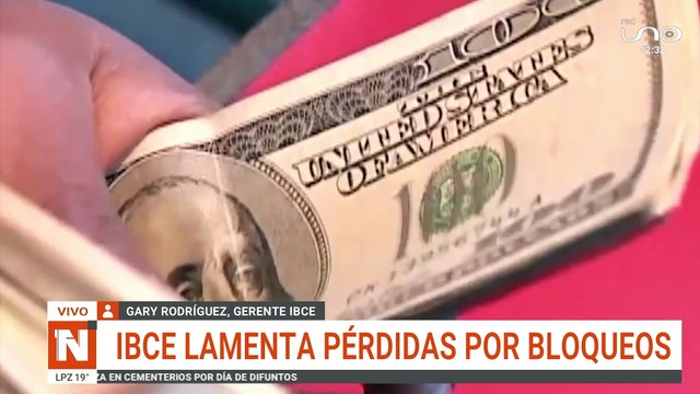 SCZ IBCE REPORTA PERDIDAS ECONOMICAS POR BLOQUEOS DE CAMINOS