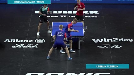 Le replay de la 5e journée (P2) - Tennis de table - Championnats d'Europe