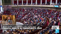 Comienza en Francia el examen del presupuesto 2025 en la Asamblea Nacional