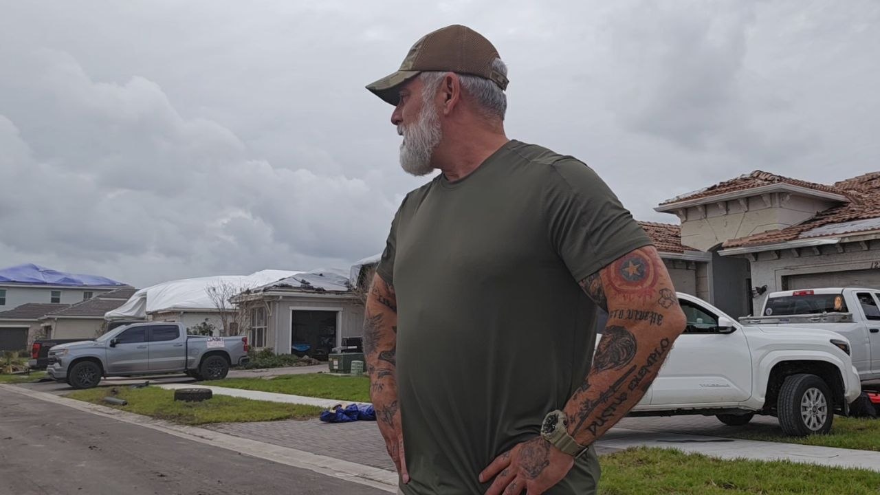 Florida town devastated by F3 tornado.