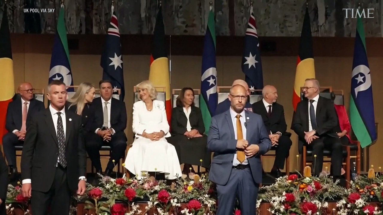 Indigenous Australian Senator Lidia Thorpe Shouts in Protest at Visiting King Charles