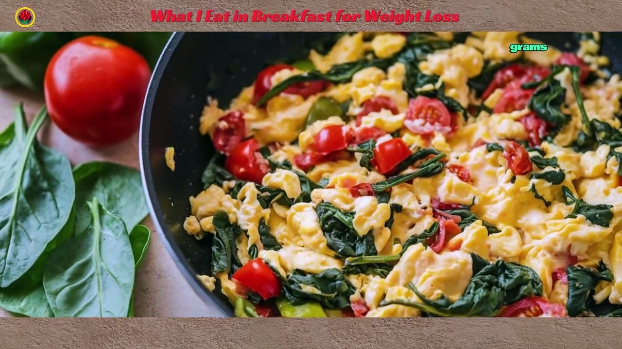What I Eat in Breakfast for Weight Loss. video Dailymotion