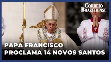 Papa Francisco eleva 14 figuras católicas à santidade