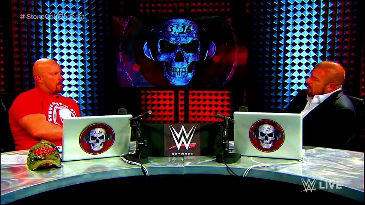 Triple H's interview on Stone Cold podcast on the WWE Network. February, 2015 HD.