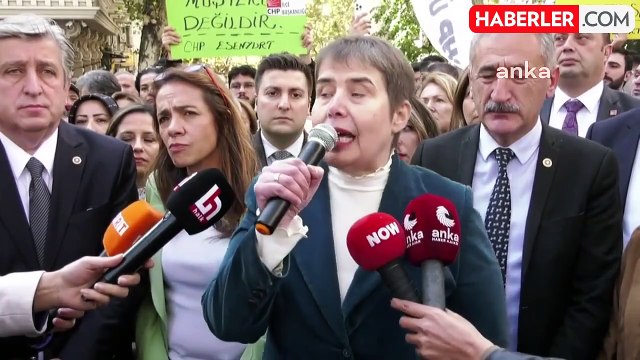 CHP'lilerin Yenidoğan Çetesi Protestosunda Konuşan Şahbaz: Gün Gelecek, AKP Hesap Verecek