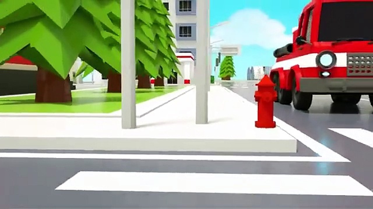 Baby Shark song - Assembling a fire truck - Baby Nursery Rhymes & Kids Songs