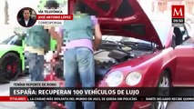 Recuperan 100 vehículos de lujo robados en España