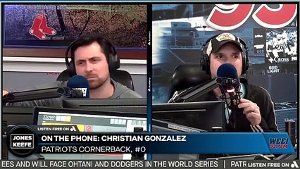 Jones & Keefe: Christian Gonalez gets mad at Keefe