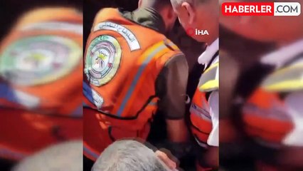 Gazze'de Enkaz Altındaki Kadın 5 Gün Sonra Kurtarıldı