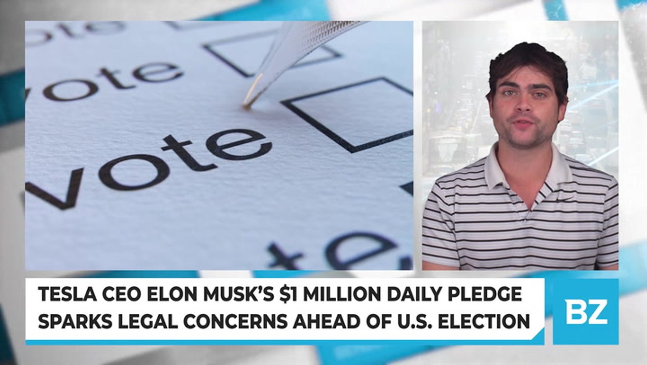 Tesla CEO Elon Musk’s $1 Million Daily Pledge Sparks Legal Concerns Ahead Of U.S. Election