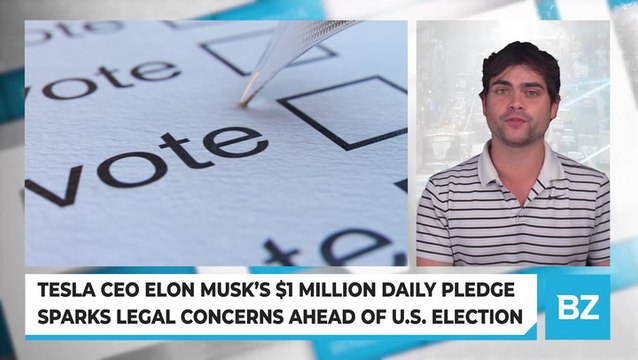 Tesla CEO Elon Musk’s $1 Million Daily Pledge Sparks Legal Concerns Ahead Of U.S. Election