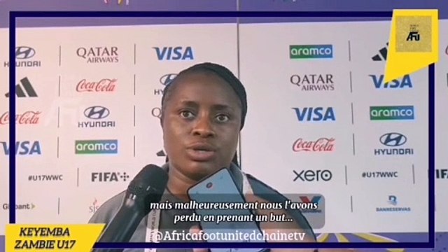 Coupe du Monde Féminine U17 République Dominicaine #AfricaFootUnited : Après la défaite contre la #Pologne 2️⃣-0️⃣ Carol Kanyemba (Coach de la Zambie ) regrette le manque d'efficacité de son équipe ⚽