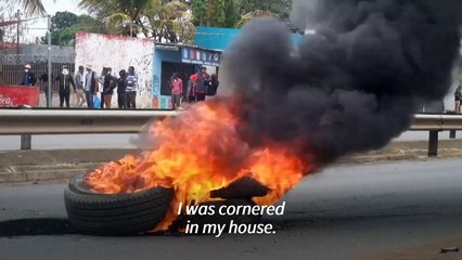 Police fire tear gas to disperse vote protest in Mozambique