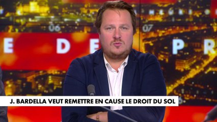 Geoffroy Lejeune affirme qu'il faut réformer la Constitution pour lutter contre l'immigration