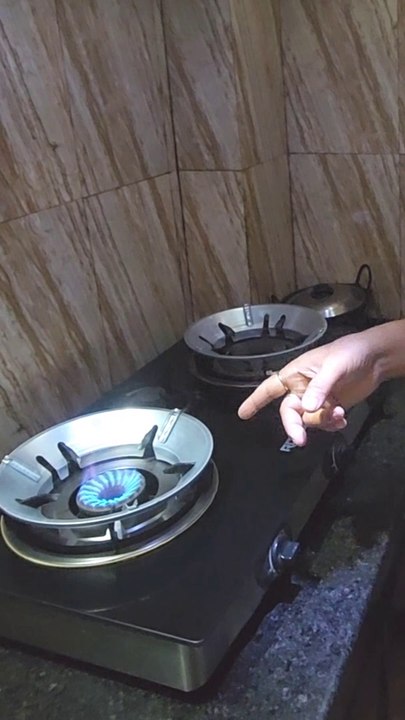 Gas Stove Energy Saver Burner ⛽️#shorts #shortsfeed #cover #hadisremix #shortsvideo ▶️