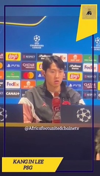 #LDCUEFA : Kang In Lee,le sud-coréen  en conférence de presse d’avant match , #PSG  - #PSV ⚪ ️" Je crois que le début de saison a été bon. On peut toujours faire mieux, moi en tant que joueur et mes collègues on essaie toujours de gagner tou