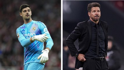 Thibaut Courtois arremete contra el 'Cholo' Simeone por lo ocurrido en el último 'Derbi': "Tenemos otra idea de lo que es provocar"
