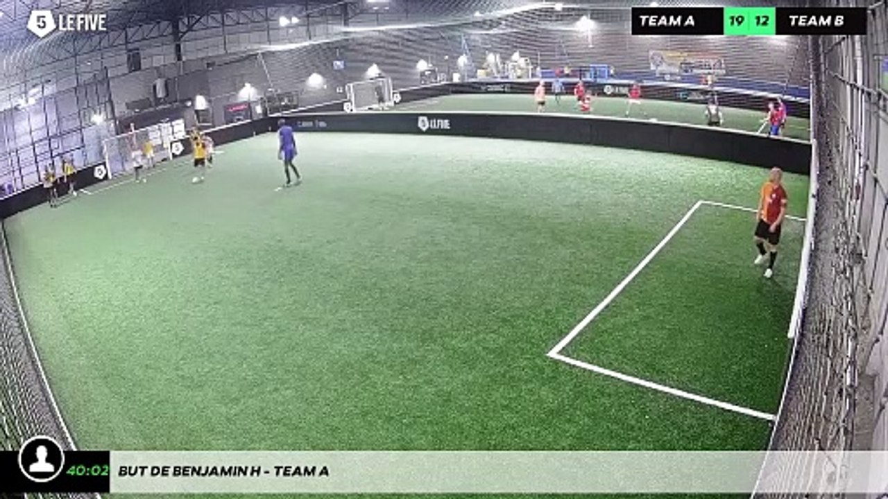But de Benjamin H - Team A