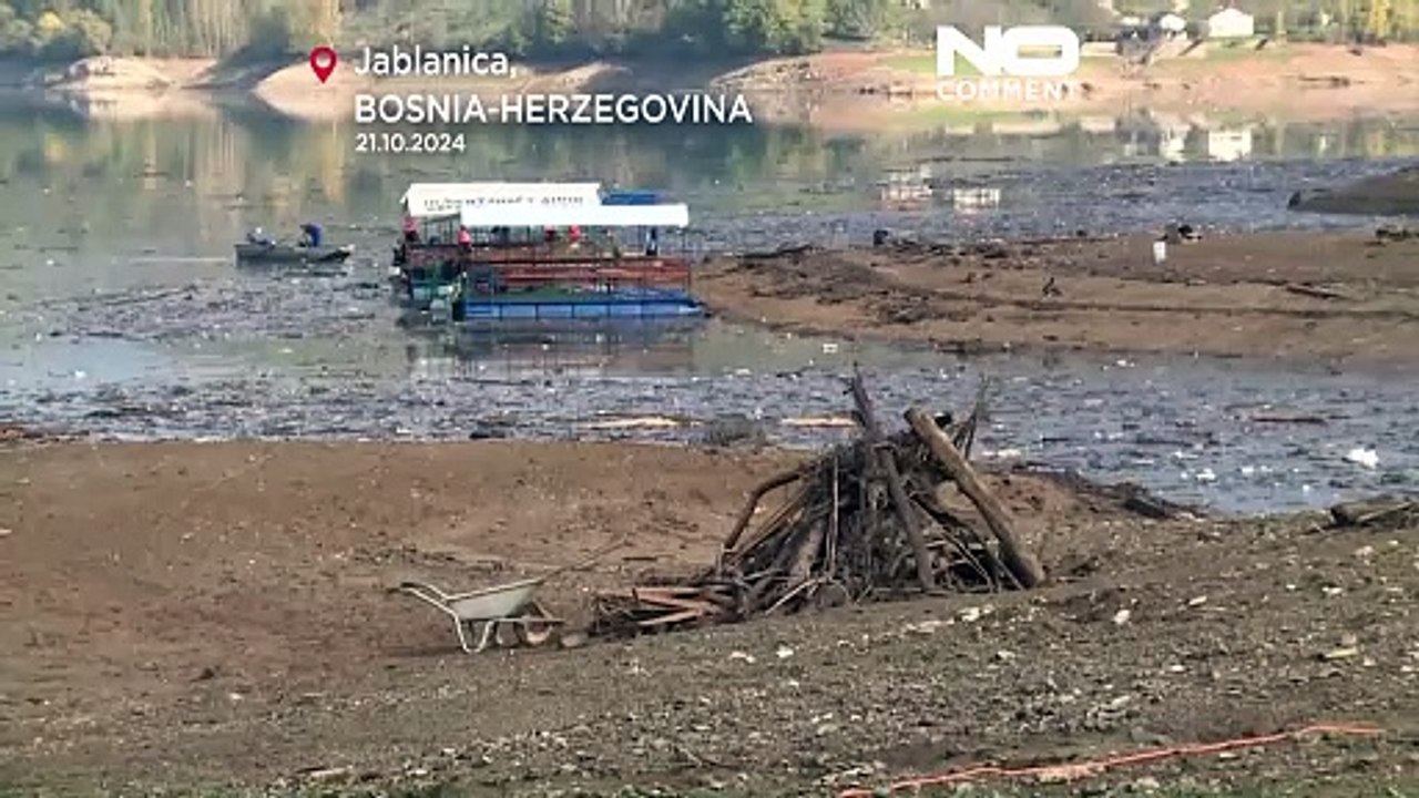 Sieben Lastwagen voller Müll: Bosnien und Herzegowina reinigen den Jablanicko-See
