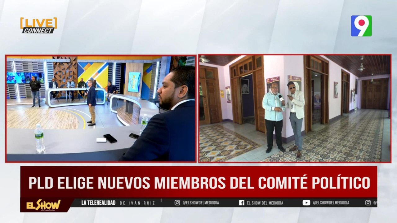 PLD elige nuevos miembros del comité político | El Show del Mediodía