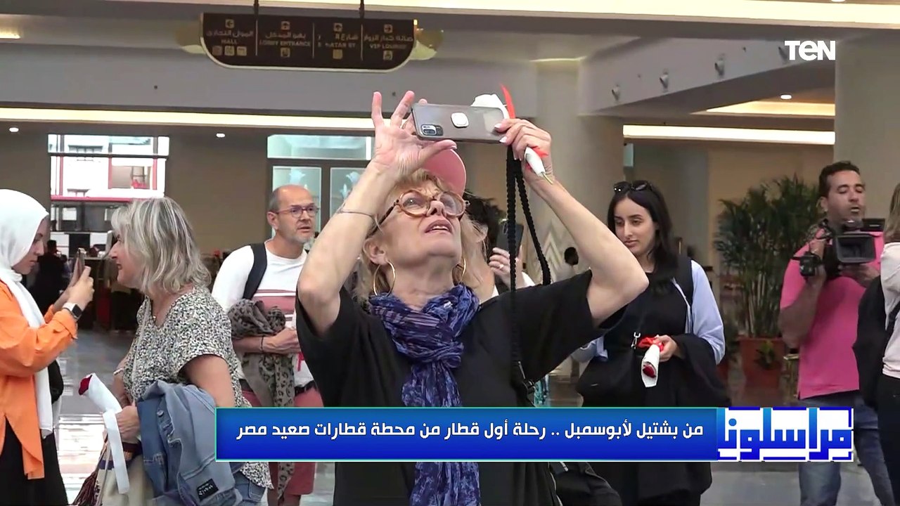 من بشتيل لأبوسمبل.. رحلة أول قطار من محطة قطارات صعيد مصر