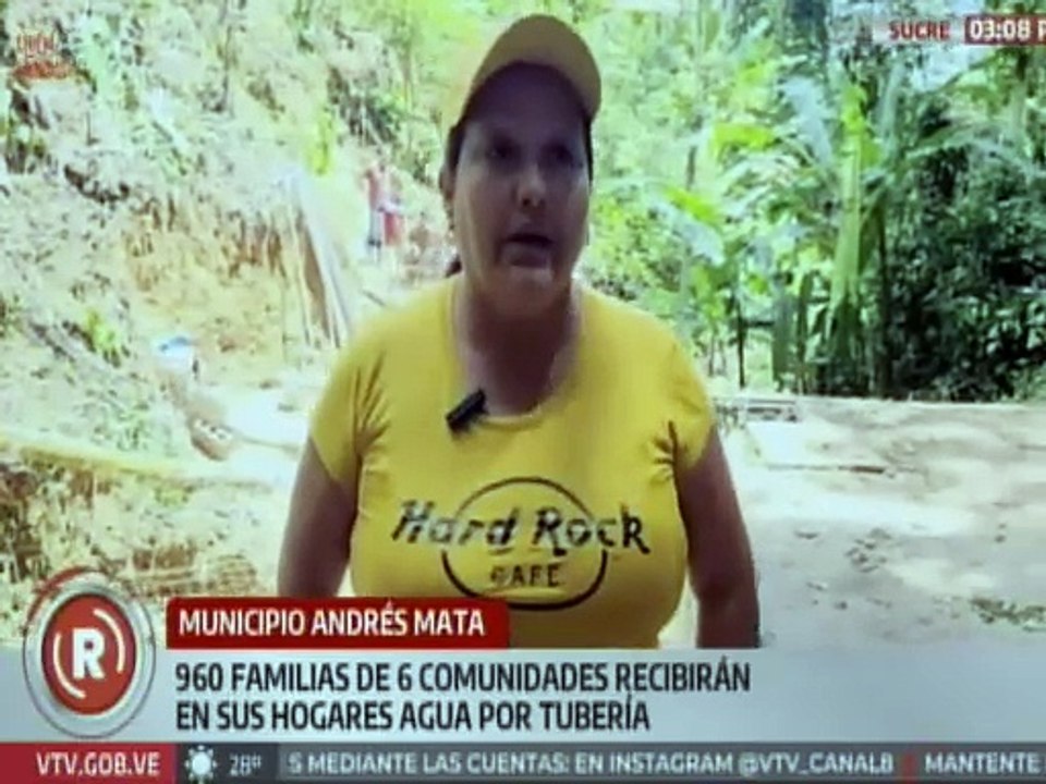 Más de 6 comunidades serán favorecidas con la ejecución de proyecto de agua en el estado Sucre