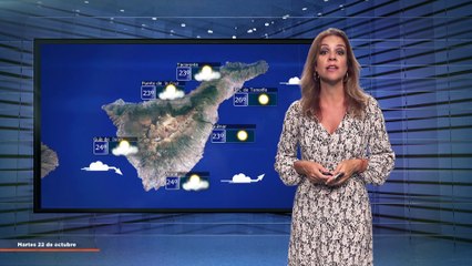 La previsión del tiempo en Canarias para el 22 de octubre de 2024, en Atlántico Televisión.