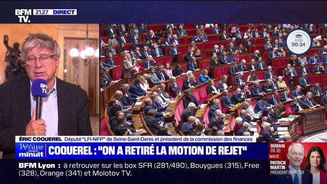 Budget 2025: On souhaite arriver à un vote , déclare Éric Coquerel (LFI)