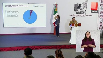 Segob anuncia que más de 6 mil personas encarceladas no han recibido sentencia