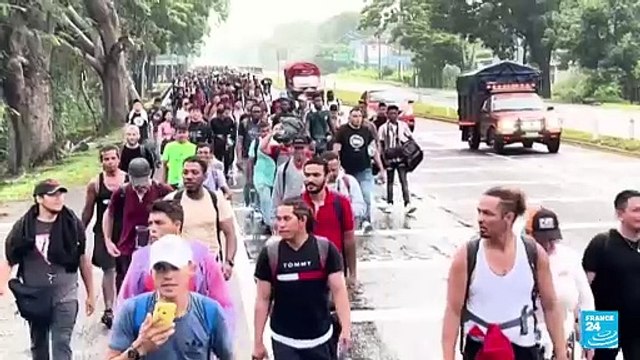 Llegar a EE. UU. antes de las elecciones: el objetivo de la nueva caravana migrante