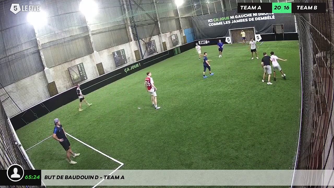 But de Baudouin D - Team A